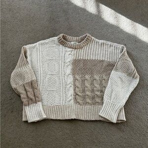 AERIE Patchwork Sweater